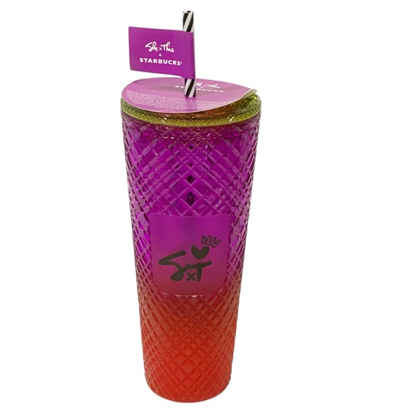 Starbucks Other - Starbucks‎ 2024 Shae Anthony Gemstone Gradient Cold Cup Tumbler 24 OZ NEW